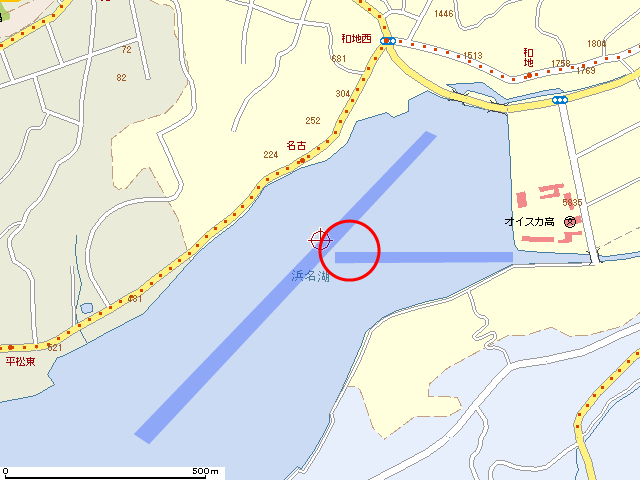 花川河口出口詳細地図