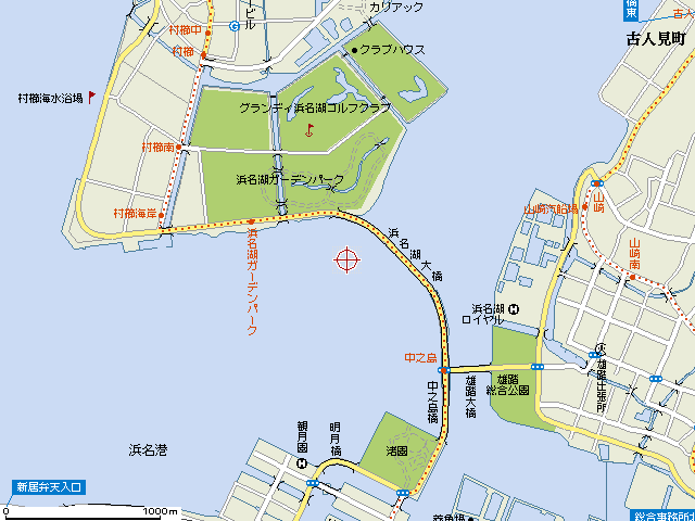 禁漁区北側藻場詳細地図