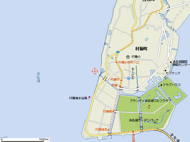 村櫛エボ西側詳細地図