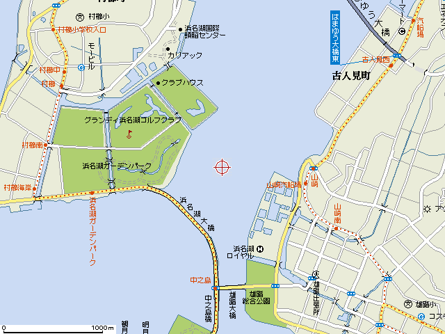 庄内航路２番浅場詳細地図