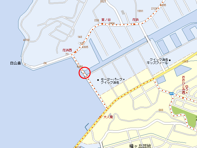 内山橋詳細地図